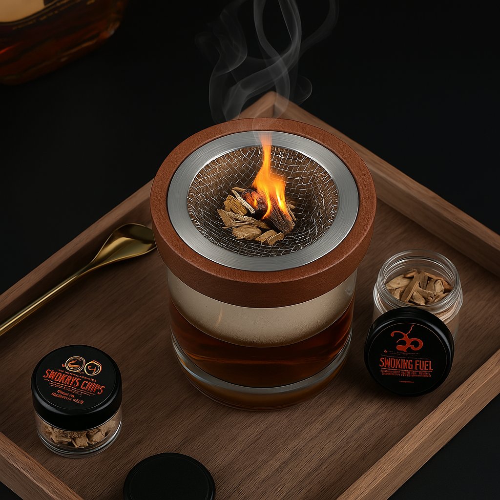 Whiskey Smoker "Gentleman kit" – Pachetul complet pentru o degustare unica